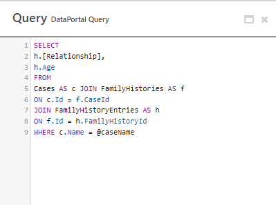 !Example Entity SQL Query 2