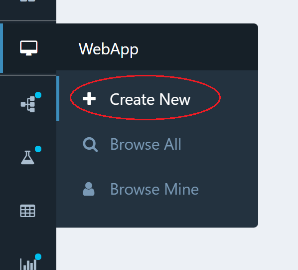 !Create a WebApp Link